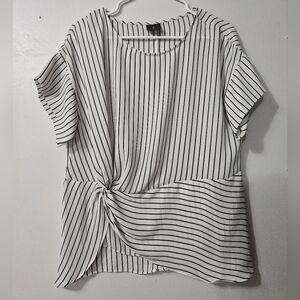 Worthington petite striped blouse!